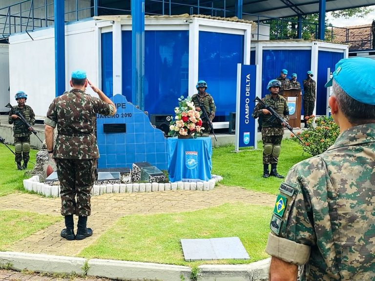 CCOPAB Realiza Tributo Solene aos Brasileiros Falecidos no Terremoto do Haiti