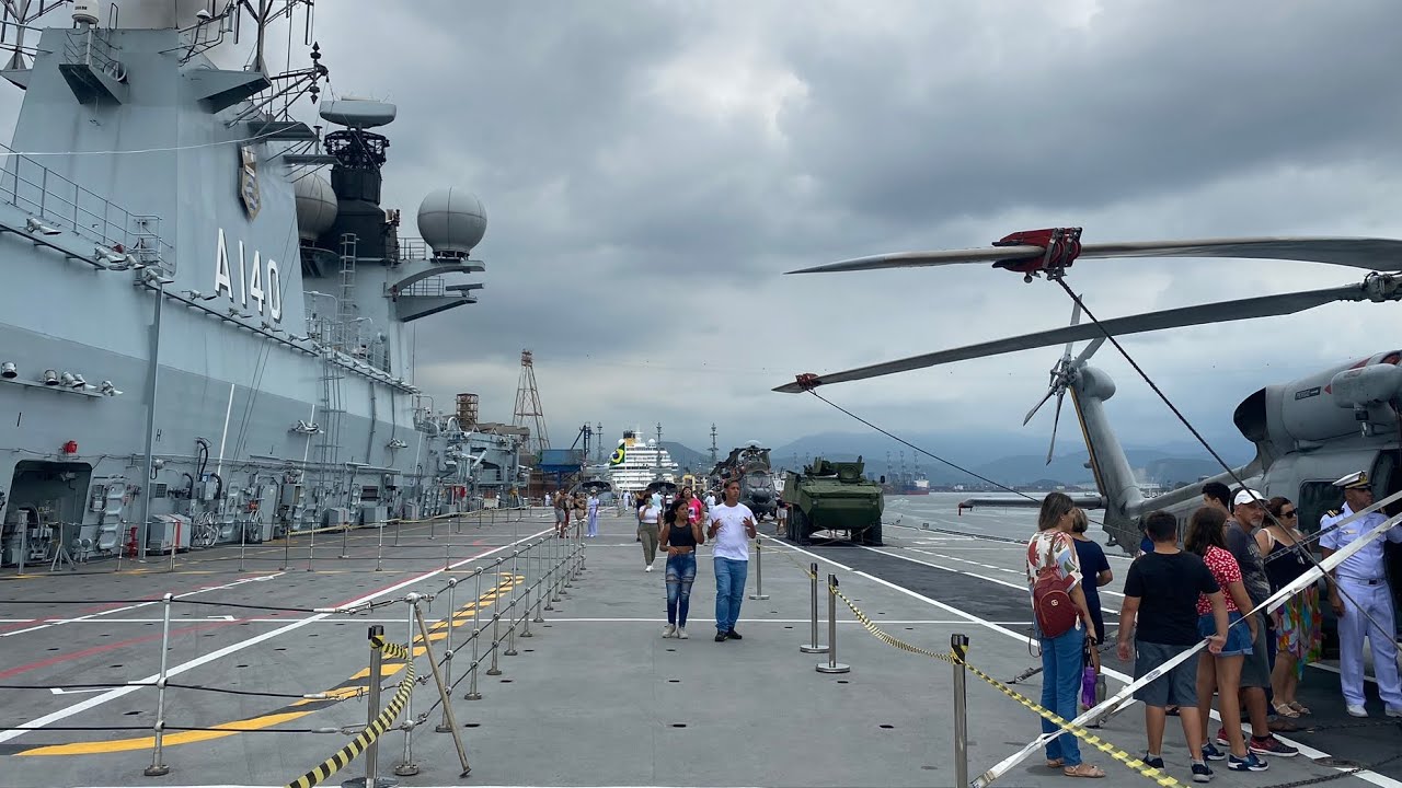 Visitação Gratuita aos Navios da Marinha do Brasil no Porto de Salvador neste final de semana