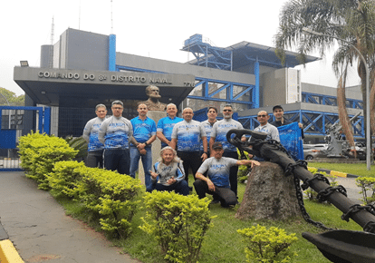 Peregrinação Inédita do Comando do 8º Distrito Naval: Uma Jornada de Fé e Esporte até o Santuário de Aparecida