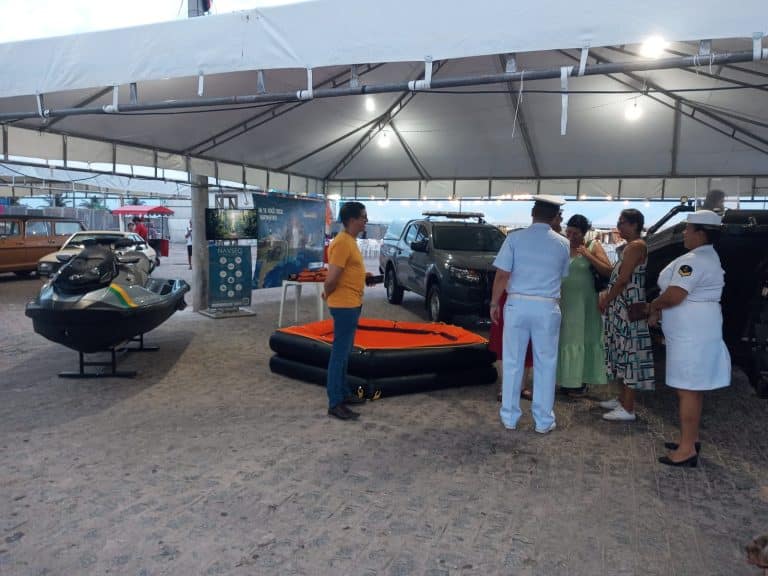 Capitania dos Portos de Sergipe Brilha na Expo Verão 2024 em Aracaju