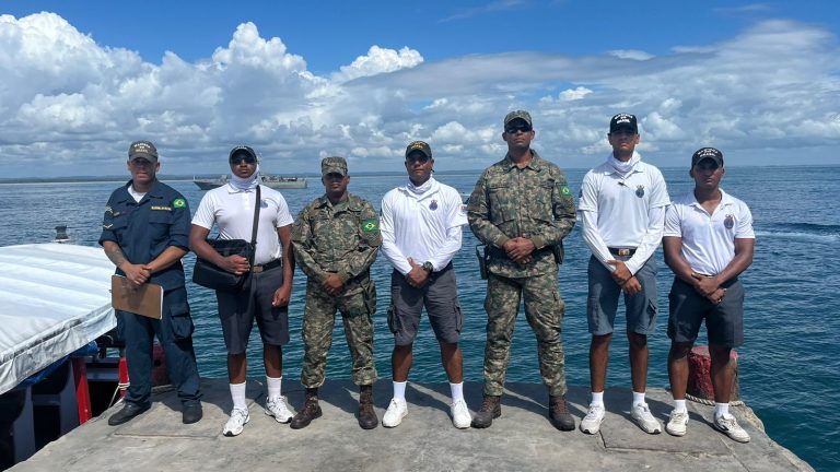 Vigilância e Segurança Marítima: Navio-Patrulha “Gravataí” Intensifica Operações no Litoral Sul da Bahia