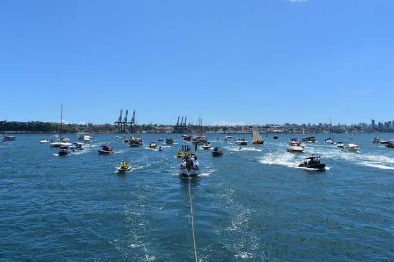 Celebração Marítima e Segurança: A Apoio da Capitania dos Portos na Procissão de Bom Jesus dos Navegantes