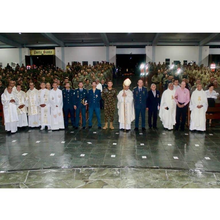 Celebração e Fé na Guarnição de Natal: Visita do Arcebispo Militar Dom Marcony Vinícius Ferreira
