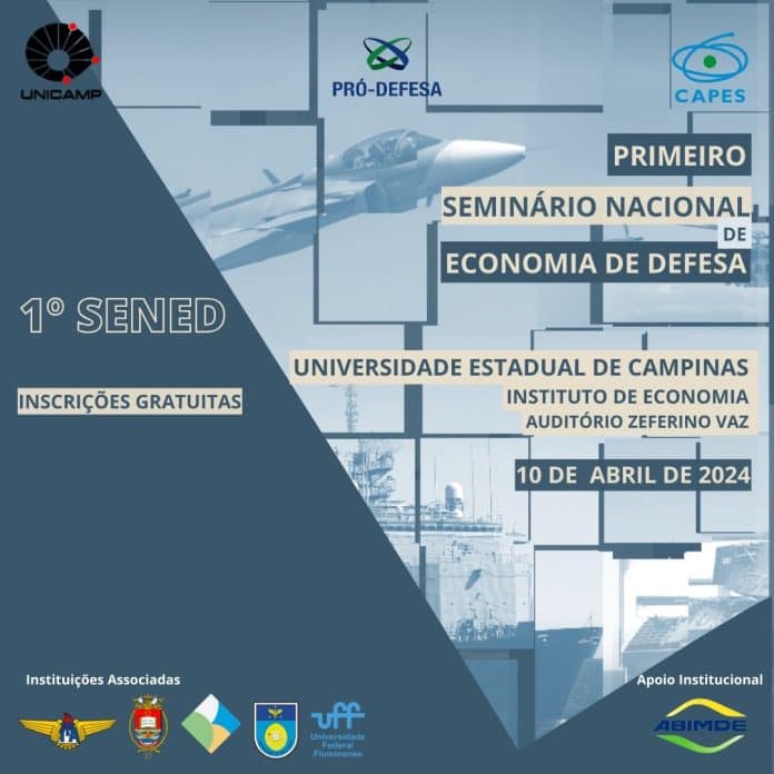 ABIMDE está apoiando o primeiro Seminário Nacional Economia de Defesa