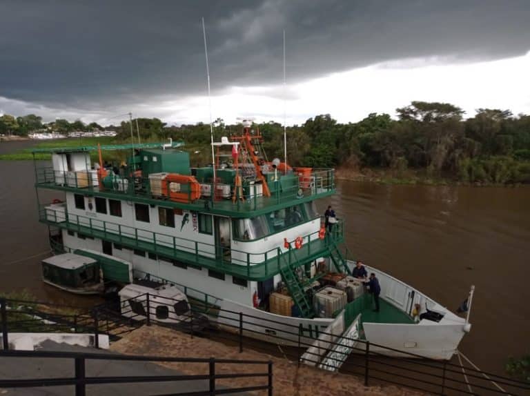 Navio “Caravelas” na Vanguarda da Hidrografia: Uma Expedição Crucial no Rio Paraguai
