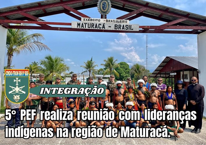 Estreitamento de Laços: Pelotão Especial de Fronteira de Maturacá e Lideranças Yanomami em Diálogo Produtivo