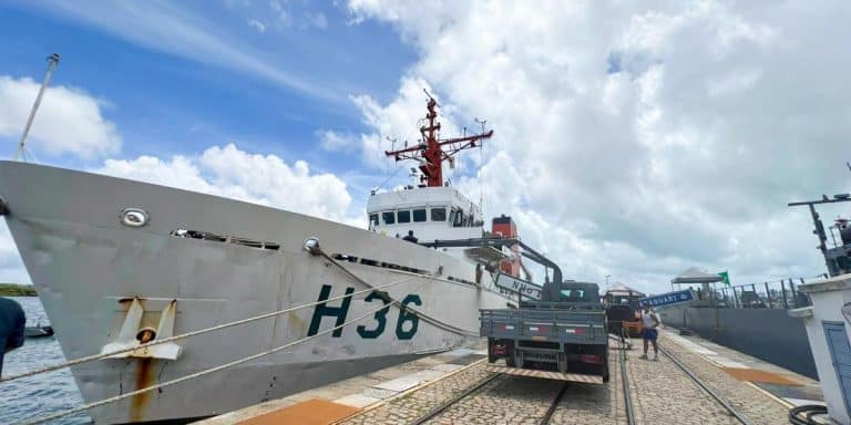 BASE NAVAL DE NATAL APOIA MISSÃO HIDROOCEANOGRÁFICA DO NAVIO ‘TAURUS’