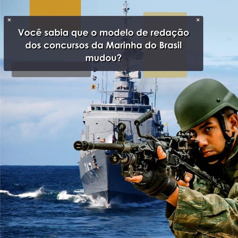 Marinha do Brasil Muda o Modelo de Redação: O Que Você Precisa Saber