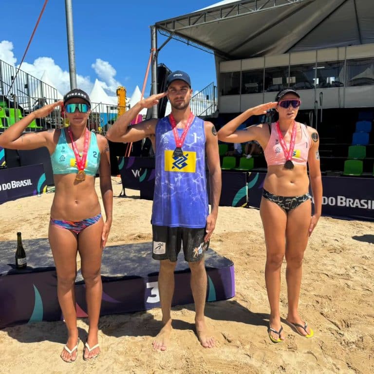 Marinha Brasileira Brilha no Vôlei de Praia: Atletas do PROLIM Dominam o Pódio na 2ª Etapa do Circuito Brasileiro