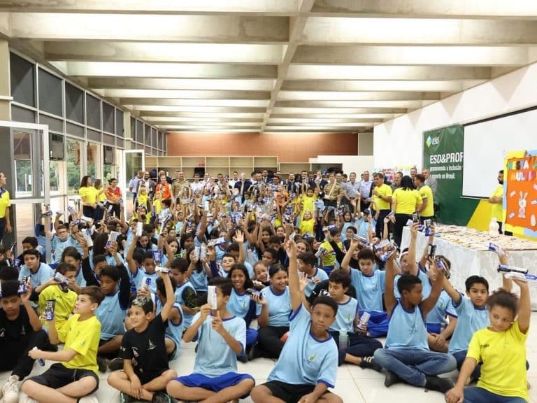 Páscoa Solidária do Profesp Ilumina Sorrisos e Corações: A Celebração de União e Alegria nas Escolas Apoiadas pela ESD