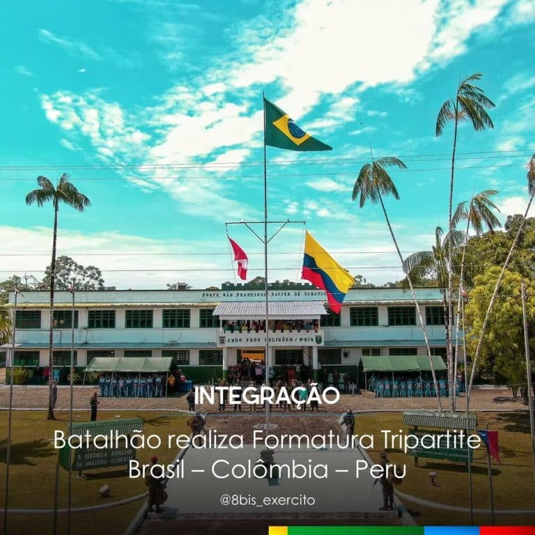 Unidade e Cooperação: Cerimônia Tripartite Reúne Brasil, Colômbia e Peru na Fronteira Amazônica