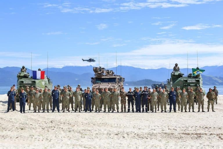 OPERAÇÃO ‘JEANNE D’ARC’: BRASIL E FRANÇA CONCLUEM EXERCÍCIO MILITAR CONJUNTO COM FOCO EM OPERAÇÕES ANFÍBIAS