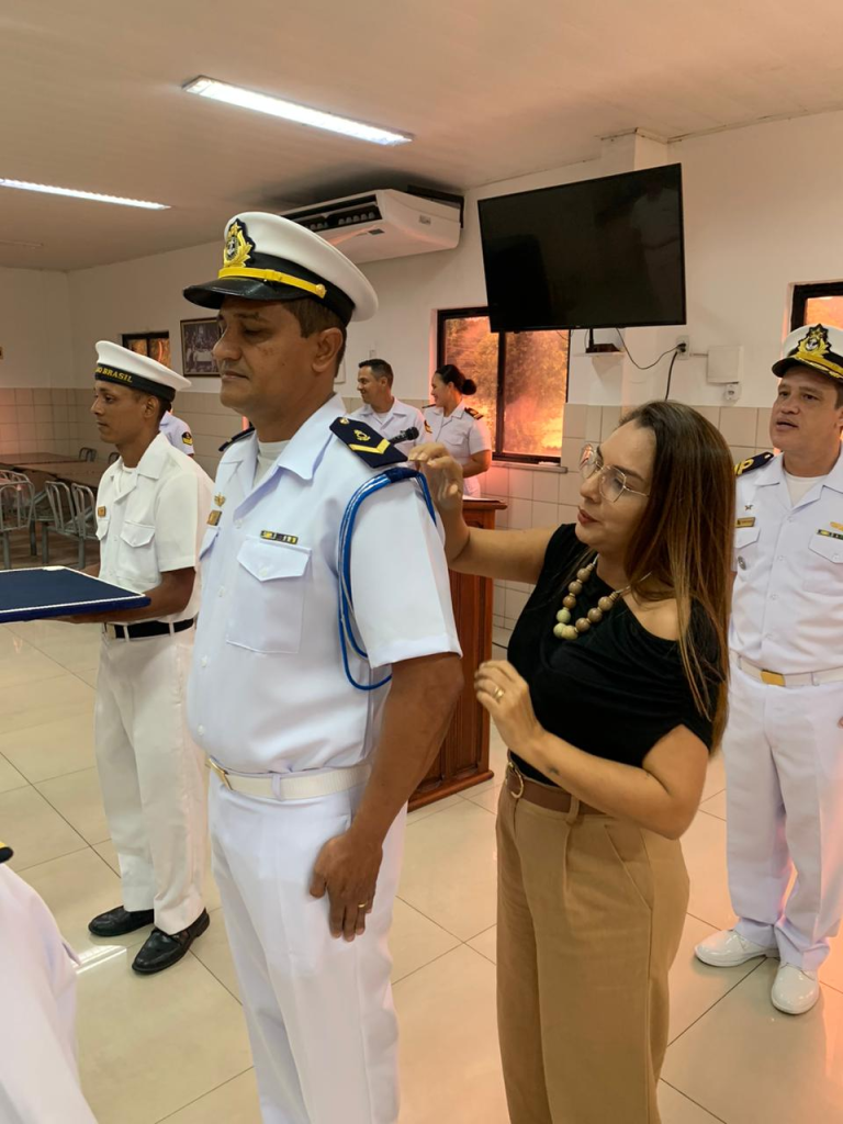 CAPITANIA DOS PORTOS DA AMAZÔNIA ORIENTAL EMPOSSA PRIMEIRO SUBOFICIAL-MOR