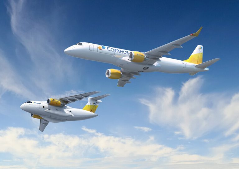 Embraer e Correios Firmam Parceria para Revolucionar o Transporte Aéreo de Cargas