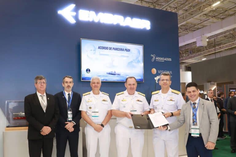 MARINHA DO BRASIL E EMBRAER AVANÇAM EM SEGURANÇA COM PARCERIA INOVADORA PARA DESENVOLVIMENTO DE RADARES