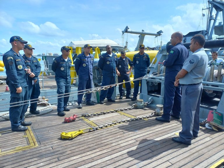 CURSO INOVADOR DE VARREDURA SUBMARINA PREPARA OFICIAIS PARA DESAFIOS MODERNOS