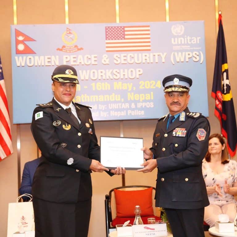 PM DO DISTRITO FEDERAL PARTICIPA DE WORKSHOP DA ONU NO NEPAL E DESTACA PAPEL FEMININO NA SEGURANÇA