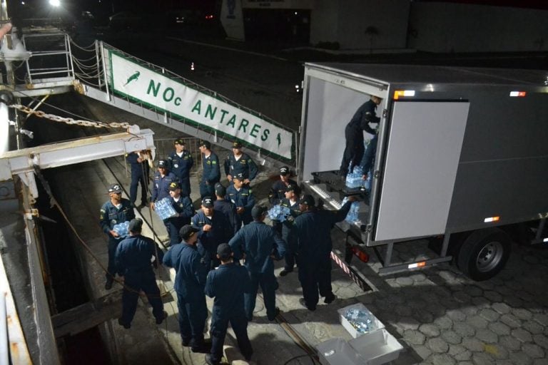 NAVIO OCEANOGRÁFICO “ANTARES” PARTE DE MACEIÓ PARA AUXÍLIO HUMANITÁRIO NO RIO GRANDE DO SUL