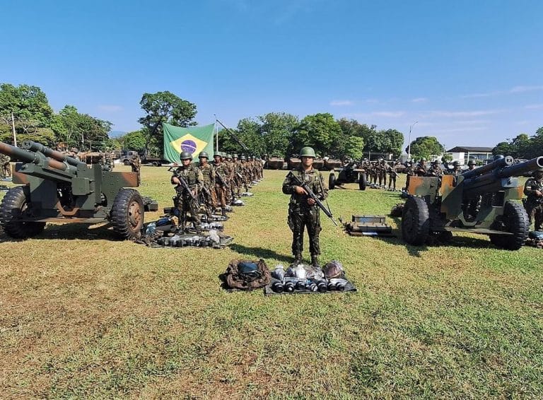 31º GAC (Es) PARTICIPA DE APRONTO OPERACIONAL DA FORÇA-TAREFA SUEZ NA VILA MILITAR
