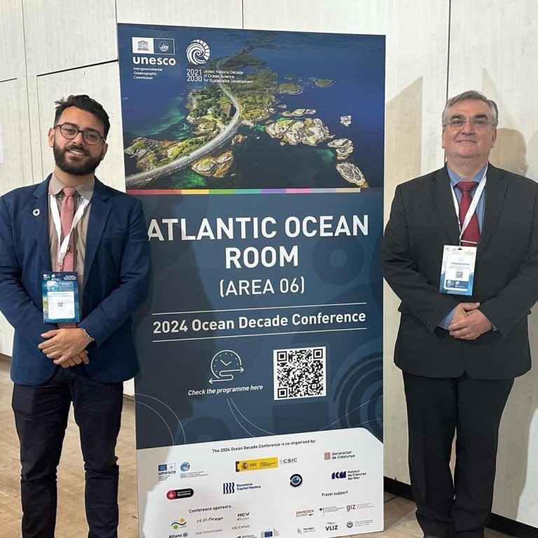 REPRESENTANTES DA EGN PARTICIPAM DA CONFERÊNCIA DA DÉCADA DO OCEANO 2024 EM BARCELONA