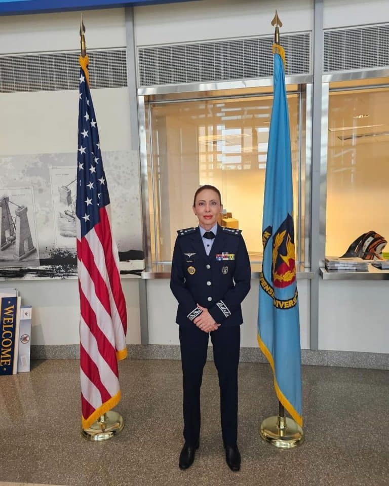 MAJOR-BRIGADEIRO CARLA LYRIO MARTINS REPRESENTA O BRASIL NA 53ª CONFERÊNCIA DE COMANDANTES DA OTAN EM WASHINGTON
