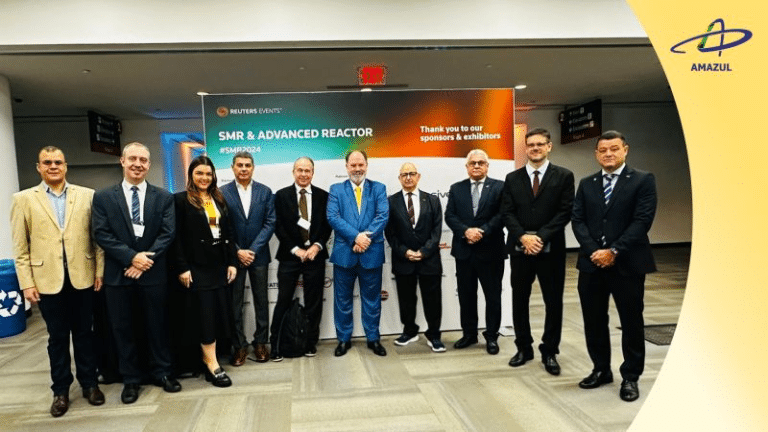 AMAZUL MARCA PRESENÇA EM CONFERÊNCIA INTERNACIONAL SOBRE SMRs E REATORES AVANÇADOS EM ATLANTA