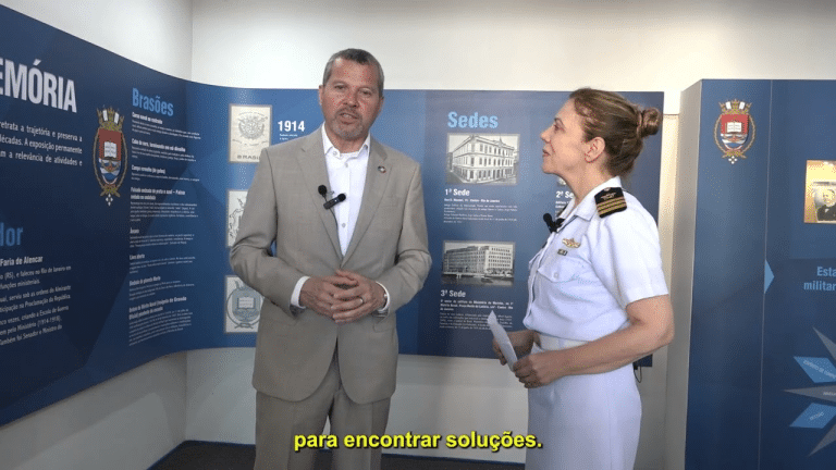 VISITA DO SECRETÁRIO-GERAL DA IMO À ESCOLA DE GUERRA NAVAL
