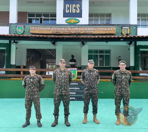 GENERAL DE EXÉRCITO NOVAES REFORÇA COMPROMISSO DO CIGS COM A AMAZÔNIA