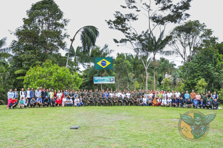 EXÉRCITO BRASILEIRO ATENDE DOIS MIL INDÍGENAS EM AÇÃO CÍVICO-SOCIAL