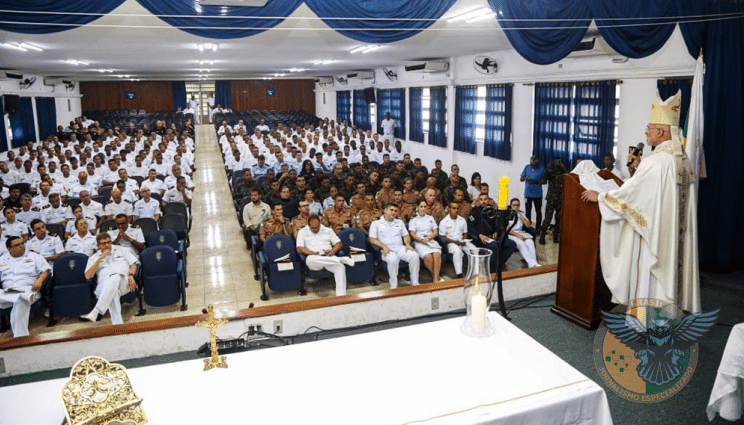 EAMES REALIZA CELEBRAÇÃO EUCARÍSTICA DA “PÁSCOA DOS MILITARES”