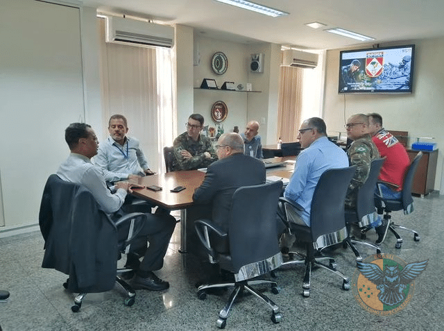 Encontro Estratégico da Escola de Sargentos do Exército e do Departamento de Engenharia e Construção em Brasília