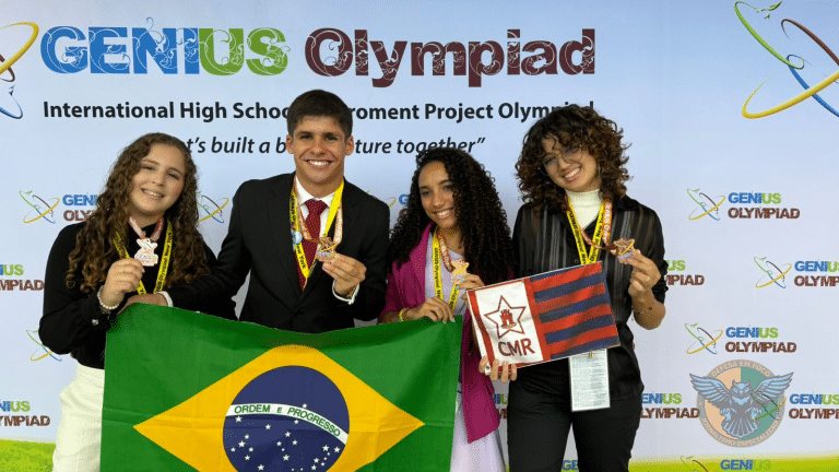 Colégio Militar do Recife conquista Bronze na Genius Olympiad