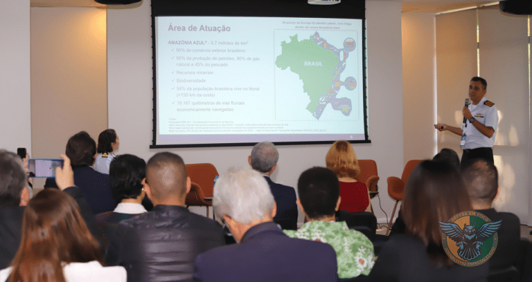 Marinha do Brasil destaca avanços em CT&I na SciBiz Conference 2024