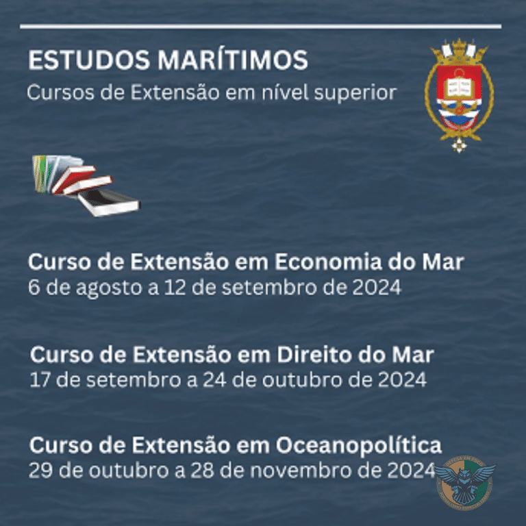 EGN lança curso de extensão sobre Economia do Mar e Governança Oceânica