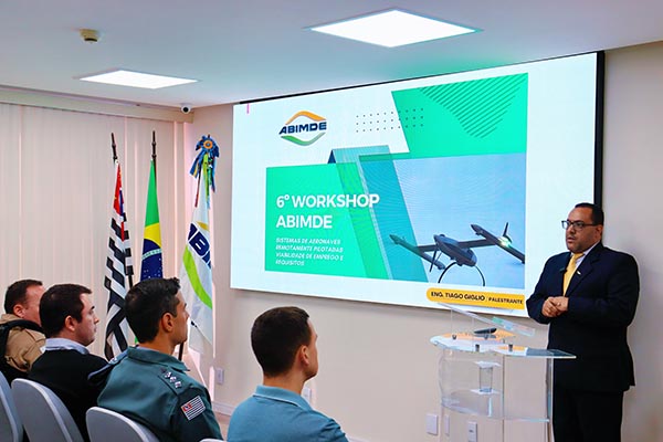 ABIMDE realiza Workshop sobre Sistemas de Aeronaves Remotamente Pilotadas