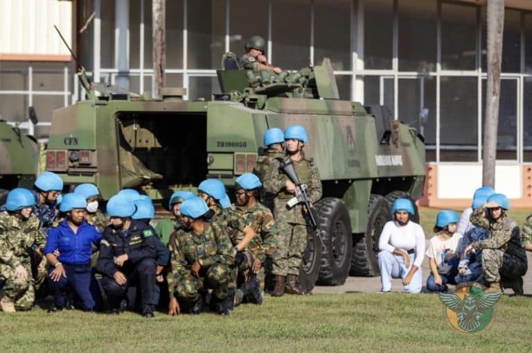 Marinha do Brasil treina mulheres de 37 países em Operações de Paz