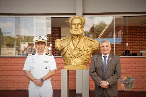 Deputado Alberto Fraga visita Grupamento de Fuzileiros Navais de Brasília