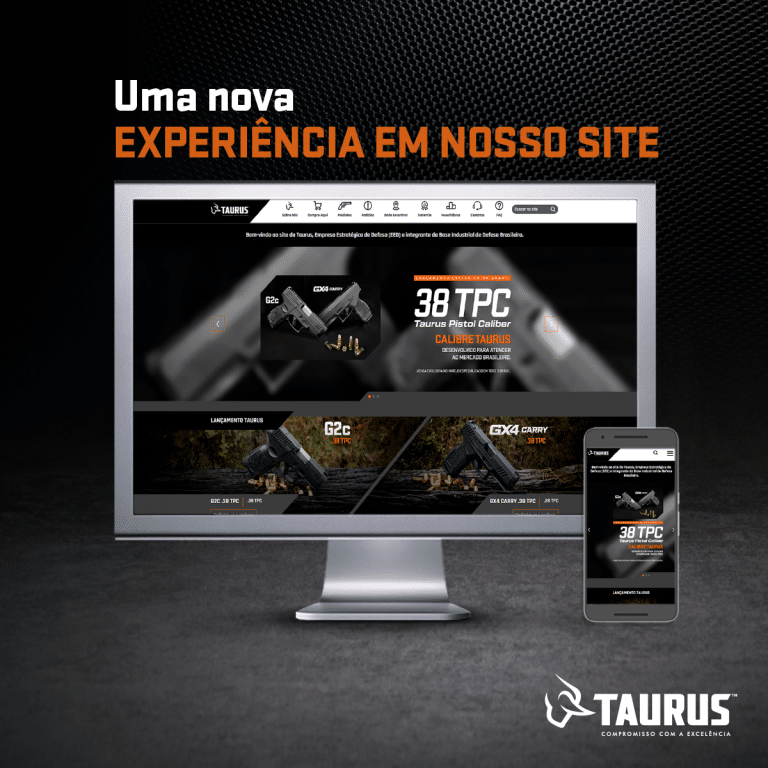Taurus lança portais inovadores para melhor atender clientes