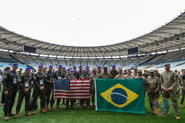 Maracanã sedia exercício de Defesa Química entre Exércitos do Brasil e EUA