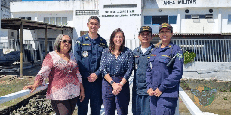 Capitania dos Portos do RN recebe Deputada Natália Bonavides para discutir segurança marítima