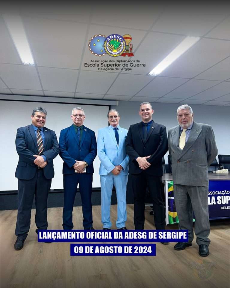 Lançamento da ADESG Sergipe conta com a Presença de Autoridades e Palestras com Especialistas