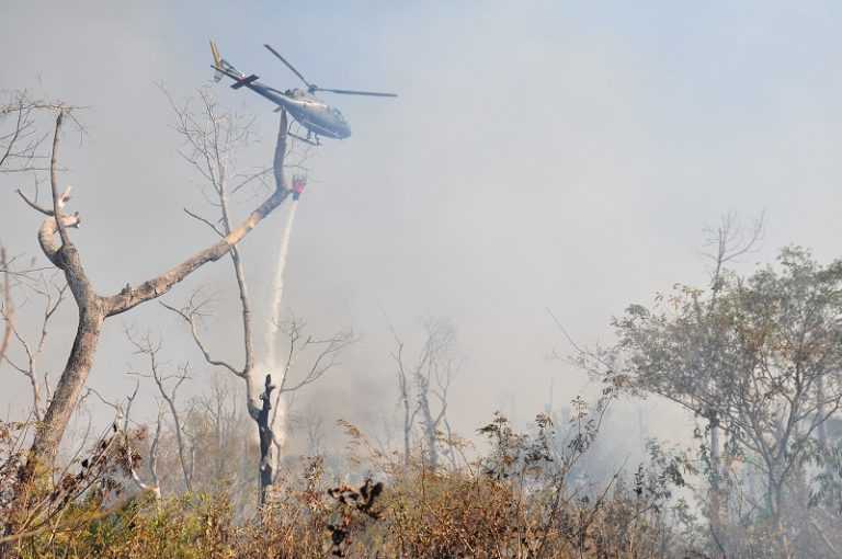 Operação Pantanal II ultrapassa 1 milhão de litros de água contra incêndios