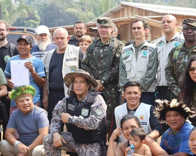 Operação Karipuna: Exército e Autoridades celebram resultado na Aldeia Panorama
