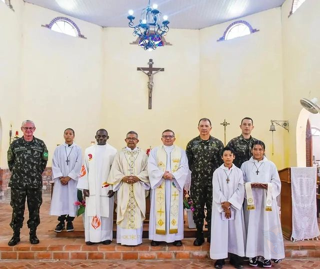 Capelão Militar fortalece laços espirituais no Comando Militar da Amazônia
