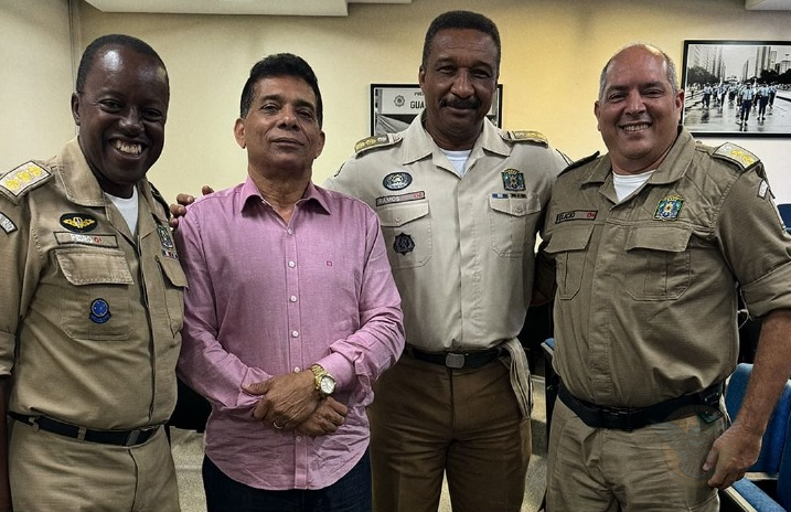Deputado Roberto Monteiro reforça apoio à Guarda Municipal do Rio