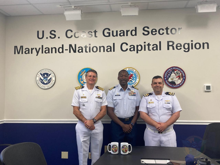 Capitania dos Portos do Rio de Janeiro visita Baltimore para troca de experiências sobre segurança marítima