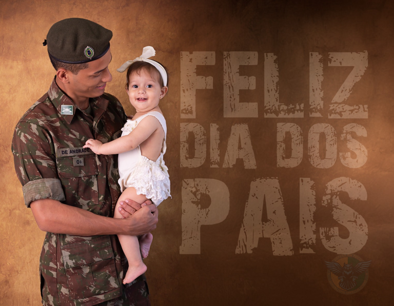Dia dos Pais: Exército Brasileiro exalta a força dos pais militares em defesa e amor