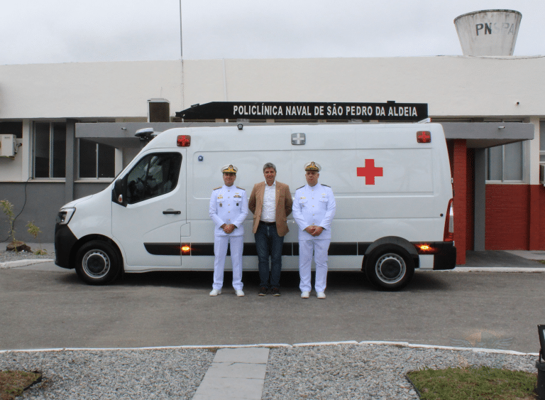Policlínica Naval de São Pedro da Aldeia recebe UTI Móvel via Emenda Parlamentar