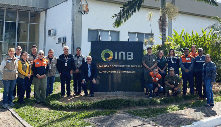 Batalhão de Defesa NBQR participa de Reunião de Emergência Nuclear em Resende