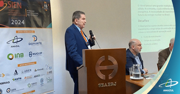 AMAZUL destaca papel da energia nuclear na descarbonização no SIEN 2024